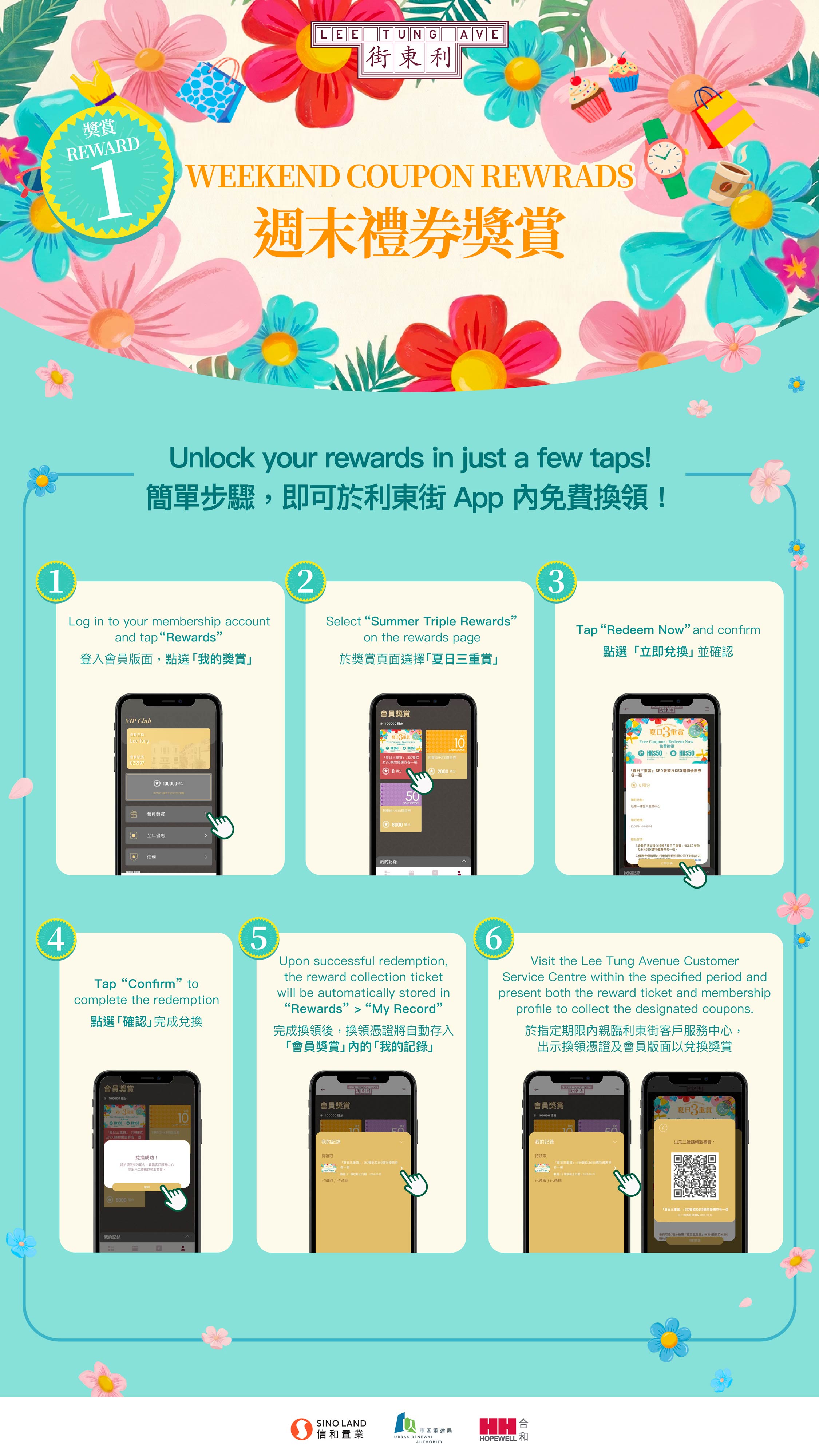 Summer Triple Rewards Redemption Guide